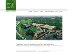 Tablet Screenshot of peterwolfe.net